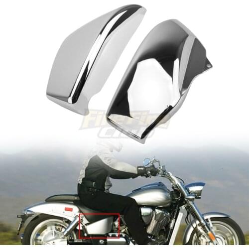 Motorcycle Battery Side Covers For Honda VTX 1800 VTX1800 R/S/N/F/T 2002 2003 2004 2005 2006 2007 2008