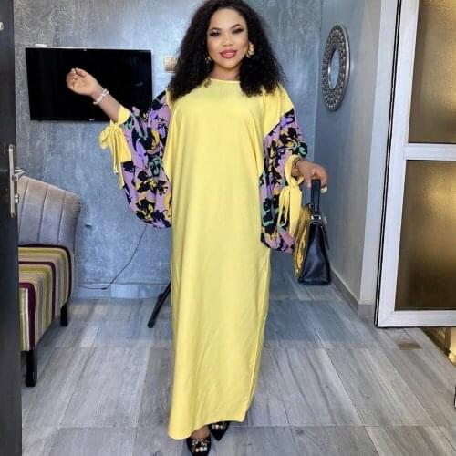 Dashiki Long Maxi Dress African Dresses For Women Autumn Summer Plus Size Dress Ladies Traditional African Clothing Fairy Dress