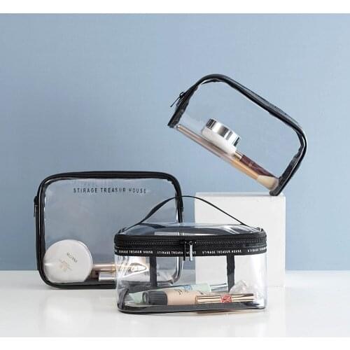 Dermis Artizan Transparent Cosmetic Bags