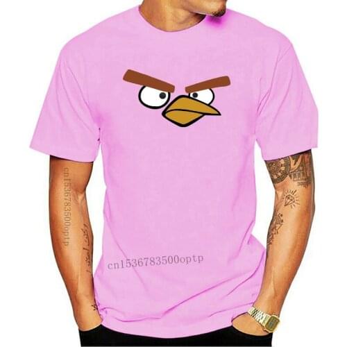 Men T Shirt T shirt Chuck angry bird yellow tshirts Women T-Shirt
