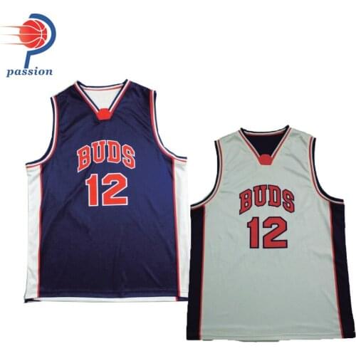 Hot Sale Basketball Reversible Jerseys Uniforms With Custom Team Logos and Designs Free Shipping