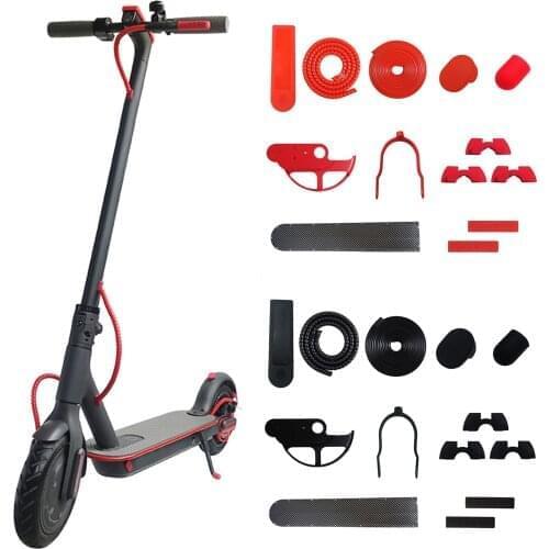 10PCS Modified Shock Absorber Kit Front Suspension Modified Accessories Kit Scooter Protection For Mijia M365