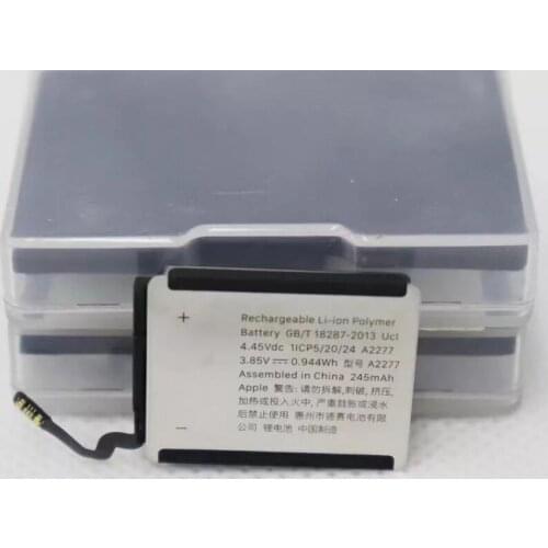 New Battery 245mAh A2277 Battery For iWatch Series 5 a2277 S5 40mm Smart Watch Batteries