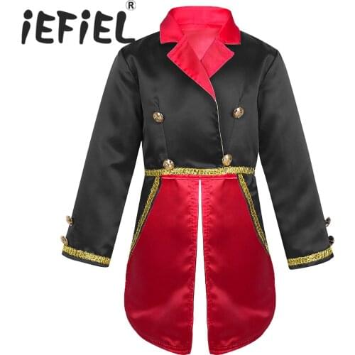 Baby Boys Prince Kids Costume Coat Turn-Down Collar Tuxedo Jacket Child Toddlers Halloween Cosplay Birthday Theme Party Tailcoat