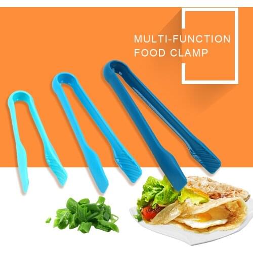 Food Tong Barbecue Accessories 3 Pcs/Set Food Grade PP Material Baking Tools Bread Cake Clip 14/19/25cm Length