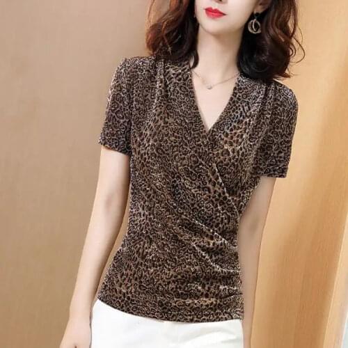 RibbonFish Leopard Blouses