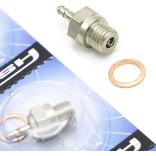 1pcs N3 N4 Glow Plug #3 #4 Spark VX SH Nitro Engine Parts Replace OS RC HSP 70117 For RC Nitro Car Buggy Redcat Himoto