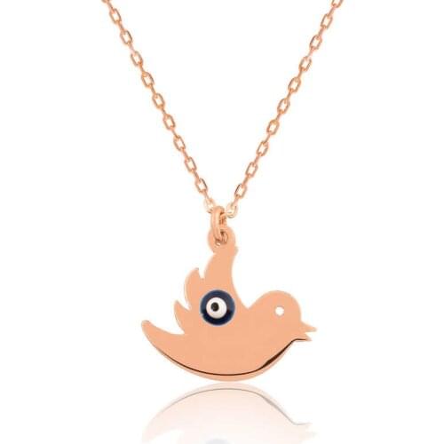 Tevuli 925 Sterling Silver The Genres Change Bird Womens necklace