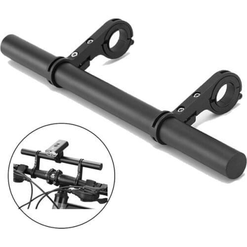 Bicycle Handlebar Extender Bicycle Bracket 30Cm Bicycle Bracket Extension Holder Headlight Mount Bar Cycling Accessories 2021
