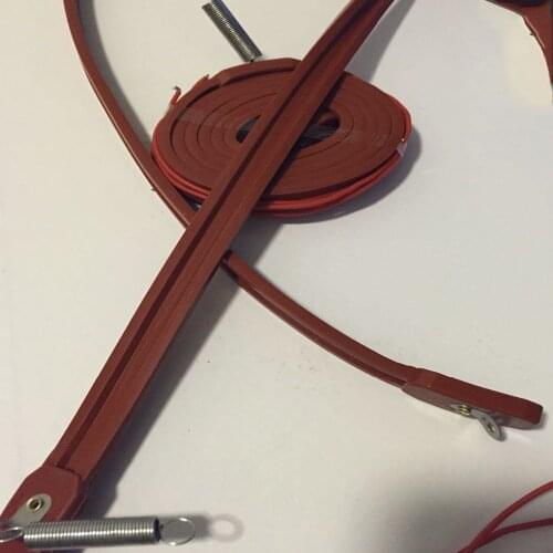 Air conditioning compressor crankcase Silicone Heater ,Heating Element rubber waterproof pipeline heater band 15mmx1m 30W 220V