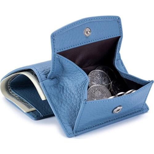 Womens Wallets Luxury Genuine Leather Purses Coin Pocket Rfid Card Holder Short Small Hasp Money Bag Portable Cowhide Wallet