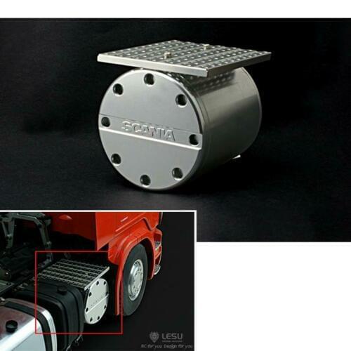 1/14 LESU Exhaust Tank Metal Box TAMIYA SCA R620 R470 RC Tractor Truck TH02323-SMT5