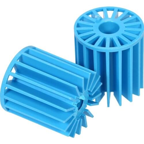 100pcs 15*16mm Bio Balls Aquarium Fish Tank Pond Filter Biological Filtration Media Blue PVC Filter Media