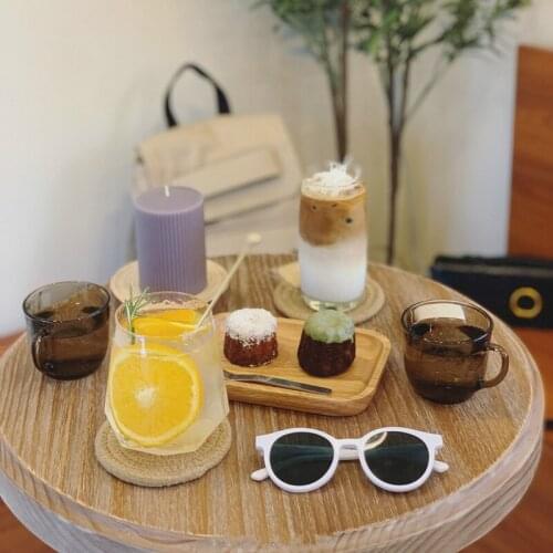 2021 Large capacity transparent glass cold drink glass juice foam whisky drink glass Korea red wine glass drinking glasses