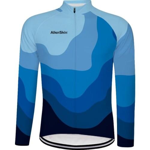 2019 breathable Racing Team Cycling six Jersey Long Sleeve motocross mtb bicicleta Bike camisa Ciclismo Maillot clothing 6565