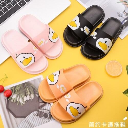 2021 New Baby Slippers Kids Slippers Baby Girl Shoes Duck Slippers Childrens Home Slippers Cartoon Cute Childrens Slippers