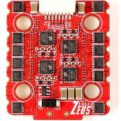 20x20mm HGLRC Zeus 30A 4in1 3-6S BLheli_32 Brushless ESC DSHOT1200 for FPV Stack FPV Racing Freestyle Drones Replacement Parts