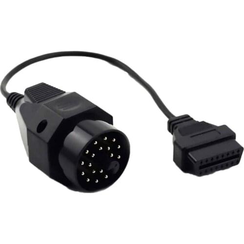 55% Hot Sales!!! 20 Pin to 16 Pin OBD2 OBDII Diagnostic Scanner Adapter Connector Cable for BMW