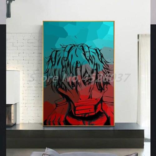 My Hero Academia Tomura Shigaraki Anime Picture Paintings Canvas Prints For Living Room Poster On The Wall Home Decor