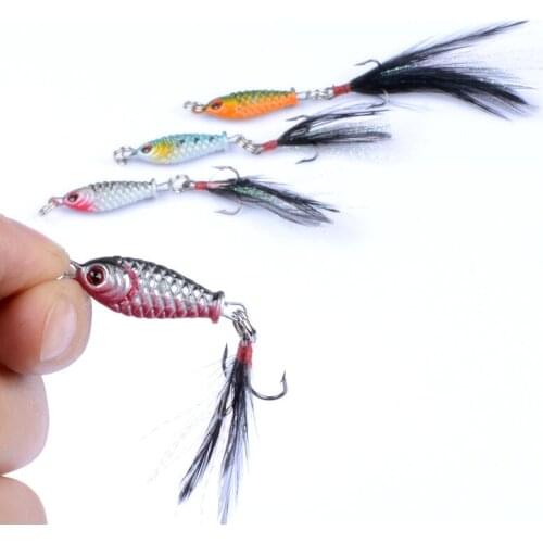 Free Shipping 4Pcs/Lot 3cm_6g All water Fishing Lure Artificial Small Pencil Hard Bait Easy Shiner Wobbler Whopper Plopper YU004