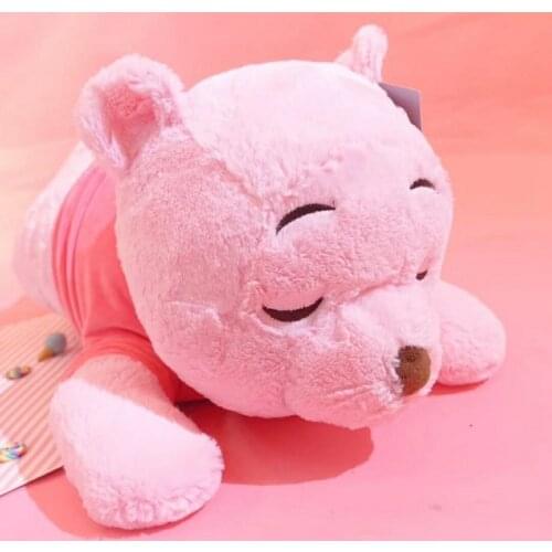 Big Size 60cm Sakura Cherry blossom Pink Pooh Bear Stuffed Plush Toys Soft Kawaii Nap Pillow Plush Dolls Gifts for Children Kids