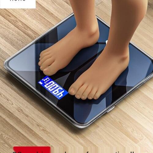 Electronic Scale Weighing Scale Household Precision Rechargeable Body Intelligence Measuring the Fat Body Fat Big Scale Surface