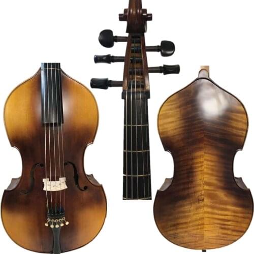 Baroque style SONG Maestro instate Frets 5 string 25" basses cello #15008
