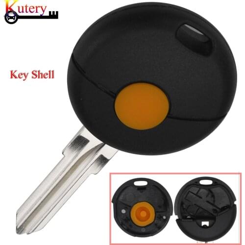 Kutery Remote Smart Car Key Case For Mercedes Benz 1 Buttons Replacement Key Shell Cover Fob