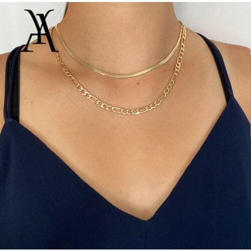 Punk Chunky Chain Necklace Vintage Steampunk Snake Chain Necklace Big Thick Chain Cuban Choker for Women Statement Jewelry