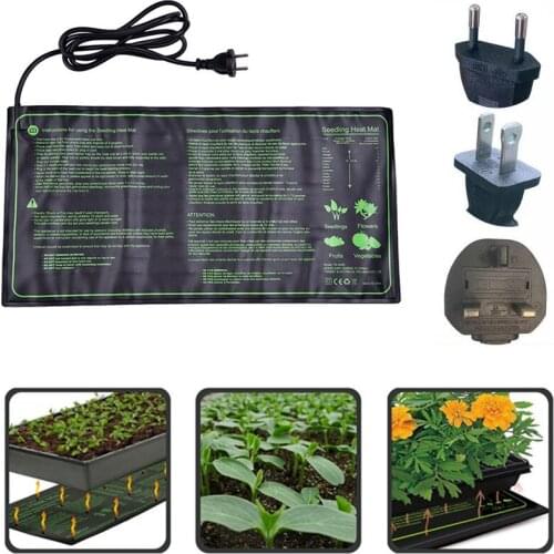 Seedling Heating Mat 20*48/20/10 Inch Germination Propagation Clone Starter Pad Vegetable Flower Seeds Garden Greenhouse Tools