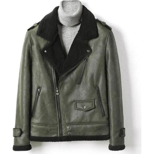 Retro Fashion Winter Mens Fur Coats Plus Size Motorcycle Jackets Mens Faux Fur Coats Oversized 5XL Overcoat Velvet Clothing Man