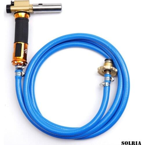 New Electronic Ignition Liquefied Gas Welding Torch Kit with 3 Meter Hose for Solder Cooking Home Kitchen Tools