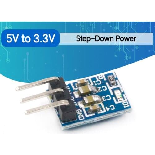 5V to 3.3V For DC-DC Step-Down Power Supply Buck Module AMS1117 LDO 800MA