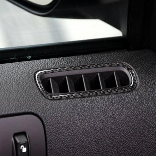 It Is Suitable For 09-13 Ford Mustang The Carbon Fiber Left And Right Air Outlets