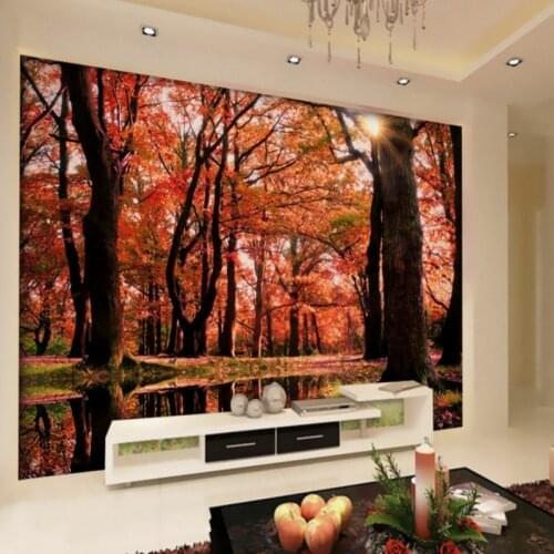 Drop Shipping Custom Photo Wallpaper Natural Scenery Mangrove Landscape Wallpaper Business Hotel Home Decoration Backdrop Murals