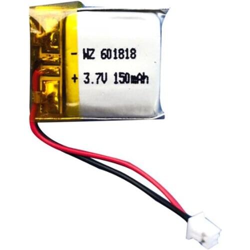 Factory Direct 601818-150mah Bluetooth Headset Mini Headset 3.7V Rechargeable Polymer Lithium Battery