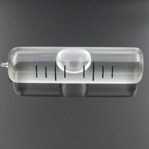 QASE Mini Glass Level Vial Tubular Spirit Level Bubble ACCURACY 6'/2mm