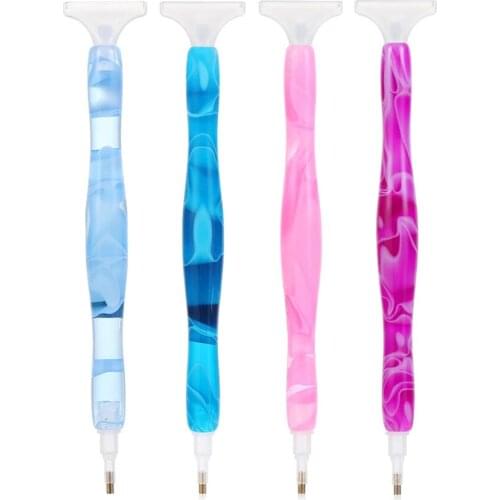New Cross Stitch Embroidery Crystal Resin Point Drill Pen 5D Diamond Painting Accessories Household Handmade Diy Craft Tools