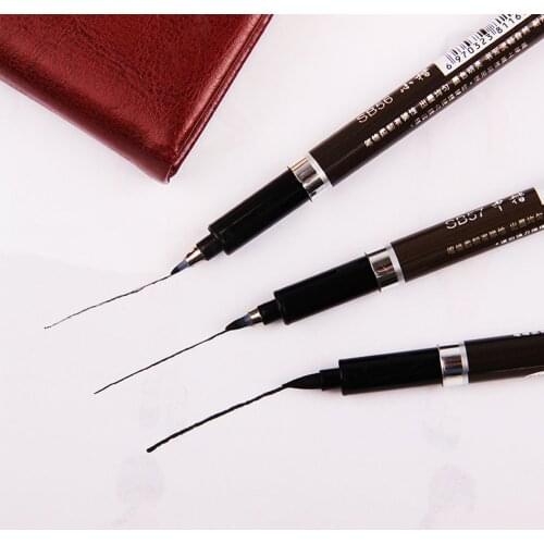 Calligraphy Pen Japan Material Brush for Signature Chinese Words learning Stationery School Supplies Papelaria Art Marker