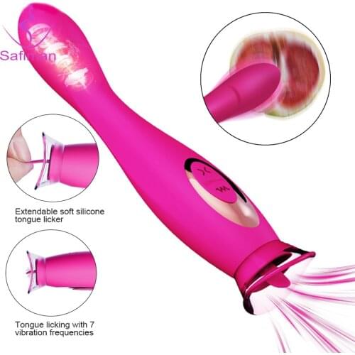 Finger Tongue Sucking Vibator Sex Toys Licking Stimulation Clitoris Vibrator Nipples Massager Blowjob Masturbators for Woman