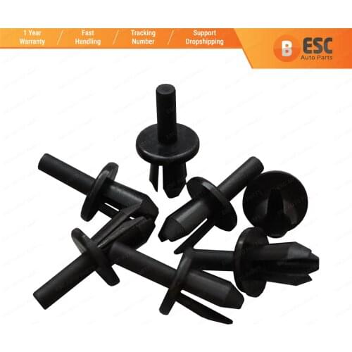 10 Pieces Expanding Mounting Rivet Clips for VW 1104882 Opel 90450482 Mercedes A0019901692