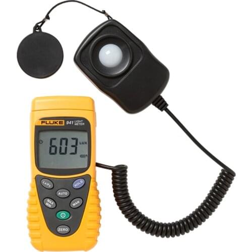 100% Authentic F 941 Light Meter Illuminance brightness meter illuminometer, measure lamp Illumination