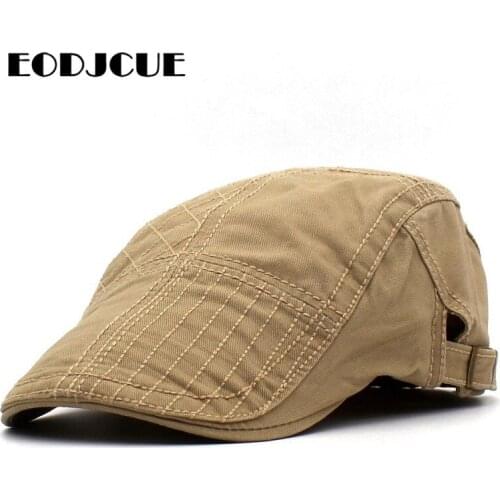 2019 Embroidery Berets Caps For Men Women Retro Newsboy Cap Sun Hats Gatsby Hat Ivy Flat Cap Cabbie Hat