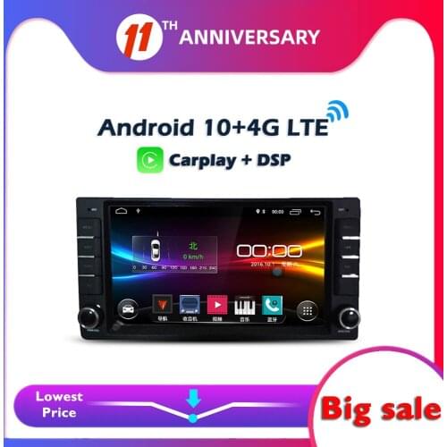 6GB+128G Wireless Carplay DSP IPS Android 10.0 4G LTE Car DVD Player GPS Map WIFI Bluetooth 5.0 RDS Auto Radio For Nissan LIVINA