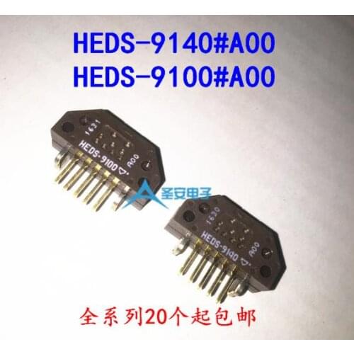 Free shipping 2pcs NEW CHIP HEDS-9100 HEDS-9100#A00 SIP5 ,Two Channel Optical Incremental Encoder Modules