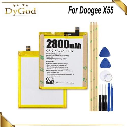 DyGod DOOGEE X55 Phone Batteries China