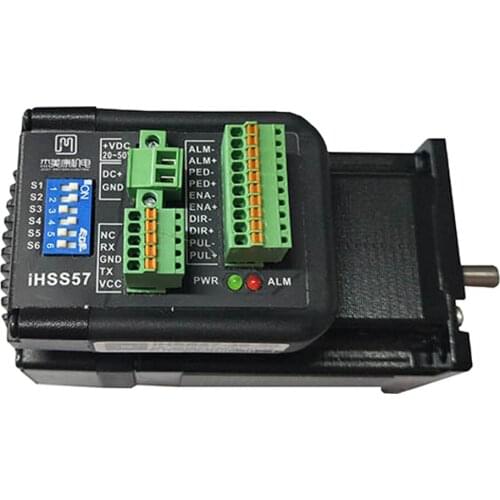 Integrated 2Nm Stepper Motor Controller Low / High Efficiency Closed Circuit