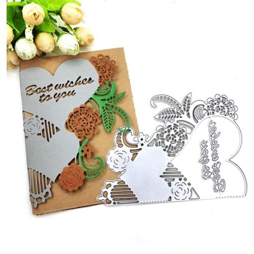 Julyarts 102*139MM New Cutting Dies for 2021 Scrapbooking Dies Metal for DIY Album Paper Card Decorative Craft Die Cuts