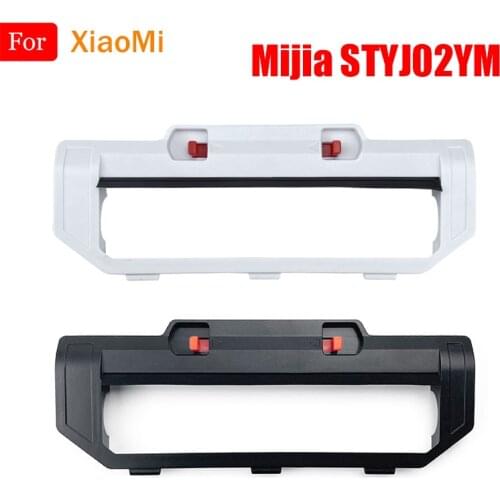 Black White Main Brush Cover Accessories For XiaoMi Mijia STYJ02YM Conga 3490 Viomi V2 PRO V-RVCLM21B Vacuum Cleaner Parts