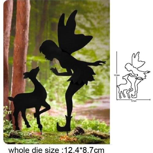 Christmas Deer Elves Metal Cutting Dies for 2020 New Stencils dies DIY Scrapbooking dies Embossing Album Cards Making Craft dies